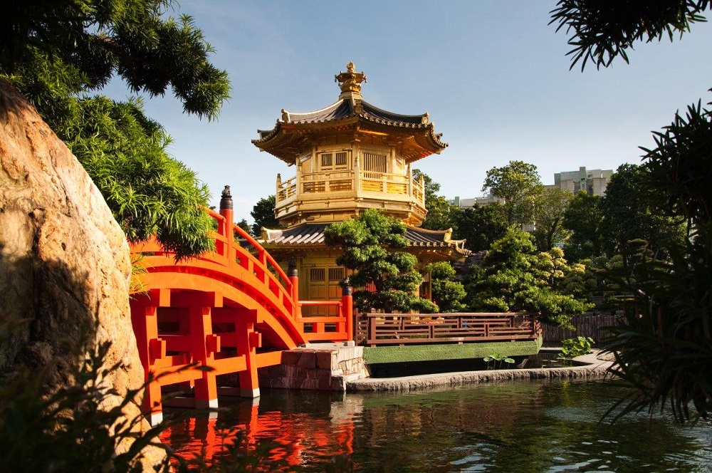 The Pavilion of Absolute Perfection in the Nan Lian Garden, Hong Kong